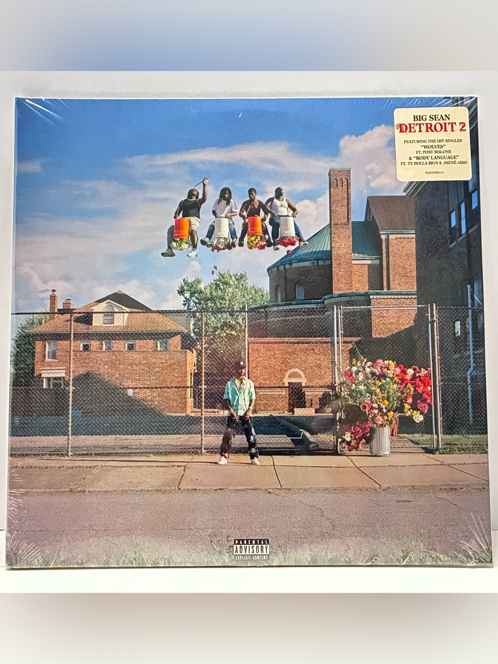 Detroit 2 by Big Sean (Record, 2021) Sealed - Damaged Sleeve
